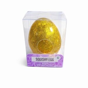 Walgreens Tik Tok Viral Squishy Glitter Egg Gold